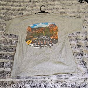 Harley-davidson Men's Grey T-shirt